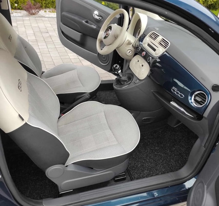 Fiat 500 cena 31000 przebieg: 88000, rok produkcji 2015 z Pszczyna małe 277